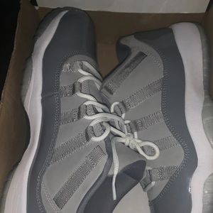Gently worn cool grays